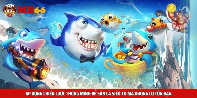 Áp dụng chiến lược thông minh để săn cá siêu to mà không lo tốn đạn