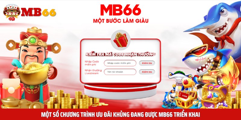 Các chương trình ưu đãi, khuyến mãi đang được nhà cái triển khai